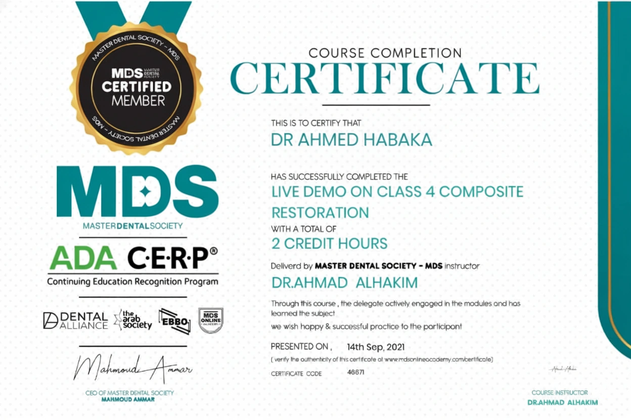 Composite Resotrations Course