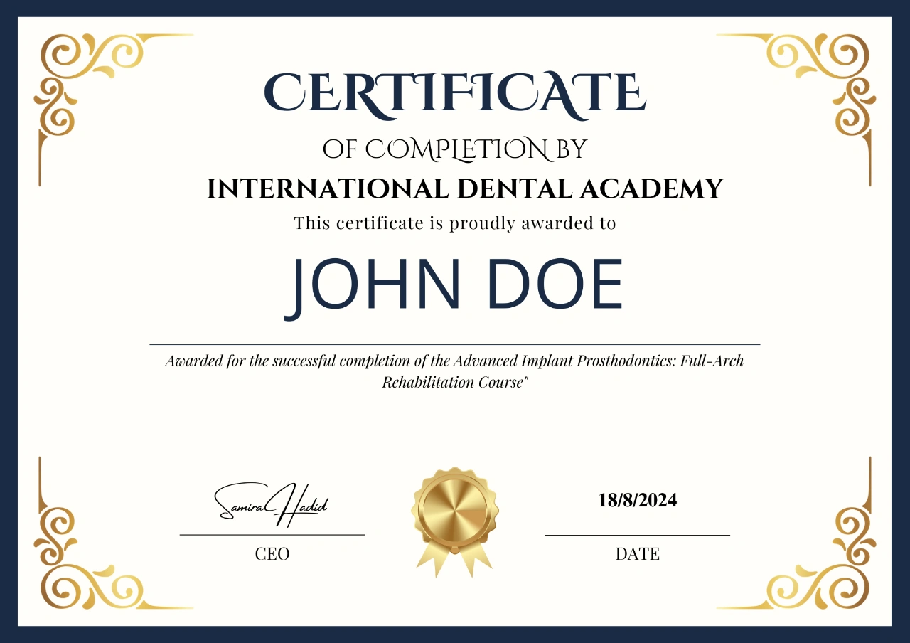 Advanced Implant Prosthodontics: Full-Arch Rehabilitation